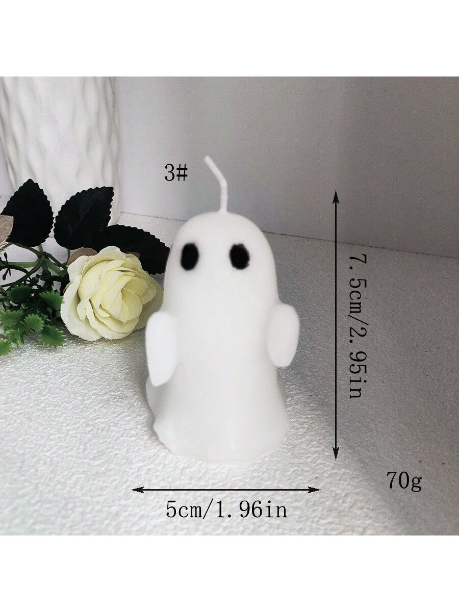 Enchant Your Space with Our Handmade Halloween Ghost Shaped Scented Candle - Perfect for Holidays, Parties, and Decorating Your Home!