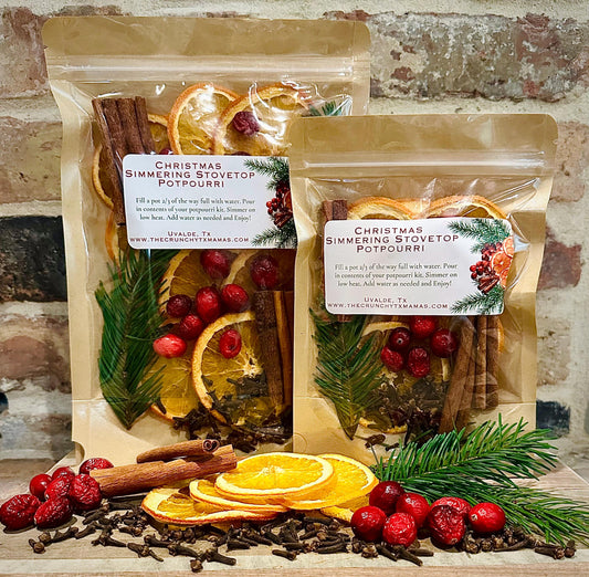 Christmas Simmering Stovetop Potpourri Mix: Winter Holiday Fragrance